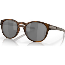 Oakley OO9265 22 Ανδρικά Γυαλιά Ηλίου Οβάλ Κοκάλινα Μαύρα με Μαύρο Καθρέπτη Φακό