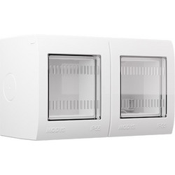 Acaelec Modys Στεγανό Επίτοιχο Λευκό Κουτί 2x2 Στοιχείων (10101433725)