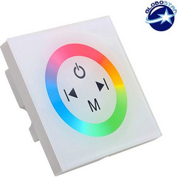 GloboStar RGB Controller Αφής Επιτοίχιο 77419Κωδικός: 24003324