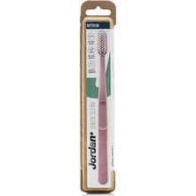 Jordan Green Clean Medium Οδοντόβουρτσα Ροζ