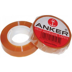 Ταινία Σελοτέιπ 15mmx66m Διάφανη Anker (78113)