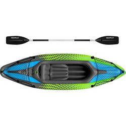 Seaflo SM95.041 Φουσκωτό Kayak 1 Ατόμου Μπλε Πράσινο
