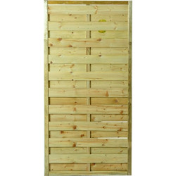 Dom Wood Ξύλινο Πάνελ Περίφραξης σε Μπεζ Χρώμα 1.8m x 90cm Κωδικός: 30019