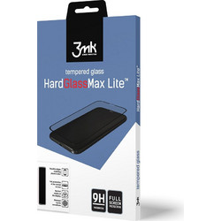 3mk HardGlass Max Lite Tempered Glass Μαύρο (iPhone 6 / 6s)
