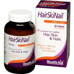 Health Aid Hair Skin & Nails 30 Ταμπλέτες