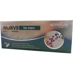Activlab MultiVit for Men 60 Κάψουλες