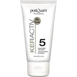 PostQuam Keractiv Smooth Μάσκα Μαλλιών Κερατίνης για Επανόρθωση για Ταλαιπωρημένα Μαλλιά 150ml