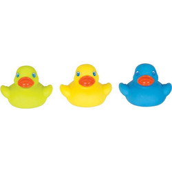 Παιχνίδι Μπάνιου Bright Baby Duckies - Fully Sealed 0188411 (Σετ 3τμχ) 6+ Μηνών Multi Playgro Σιλικόνη