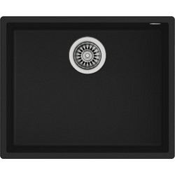 Teka Square 50.40 TG Υποκαθήμενος Νεροχύτης Γρανίτη Grey 54x44cm