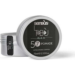 Sens.Us Tabu Man 57 Pomade Μαλλιών Πολύ Δυνατό Κράτημα Κράτημα 75ml