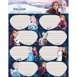 Ετικέτες Τετραδίων Gim Frozen 2 2τμχ Πολύχρωμες 771-81446