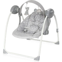 Lorelli Portofino 2 in 1 Relax Μωρού Κούνια με Μουσική έως 9kg Grey Trees