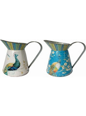 Artekko Pitcher Κανάτα Τσίγκινη Πολύχρωμη Σετ/2 (25x18x23)cm