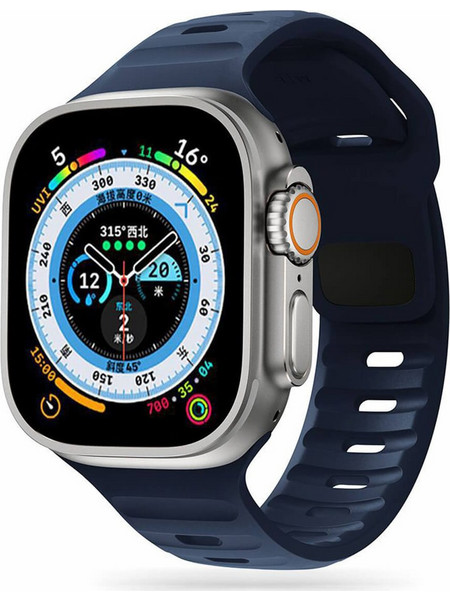 Tech-Protect IconBand Line Λουράκι Σιλικόνης Navy Blue (Apple Watch 38 / 40 / 41mm)