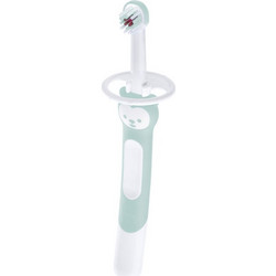 Mam Training Brush Εκπαιδευτική Οδοντόβουρτσα με Ασπίδα Τιρκουάζ