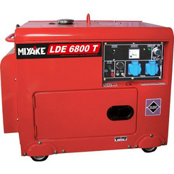 Miyake LDE6800T Γεννήτρια Πετρελαίου Μονοφασική με Μίζα 6.8KVA