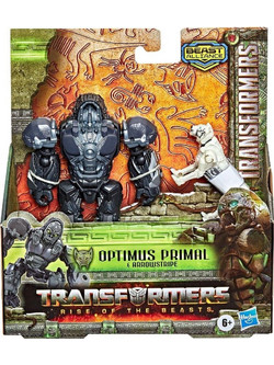 Hasbro Transformers Rise of The Beasts Optimus Primal & Arrowstripe Σετ Φιγούρες Δράσης για 6+ Ετών 13cm