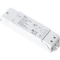 GLOBOSTAR(R) 71565 SKYDANCE V2-L TONE CCT Controller 2CH DC 12-48V 16A 768W Max IP20 - RF 2.4GHz + Push Dimming + Auto-Transmit + Sync - M17.5xΠ4.5xΥ2.7cm