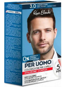 Renee Blanche BioColor 3 Καστανό Σκούρο Ανδρική Μόνιμη Βαφή Μαλλιών 50ml