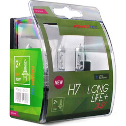M-tech H7 Powertec Long Life Αλογόνου 24V 70W 2τμχ