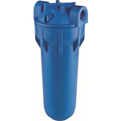 Atlas Filtri DP 10" Μονό 1/2''-3/4'' Φίλτρο Νερού Κάτω Πάγκου Μπλε