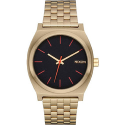Nixon Time Teller Ανδρικό Ρολόι με Χρυσό Μεταλλικό Μπρασελέ A045-5164-00