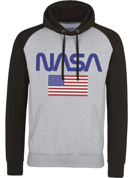 NASA - Baseball Sweat Hoodie - Old Glory - (XXL)
