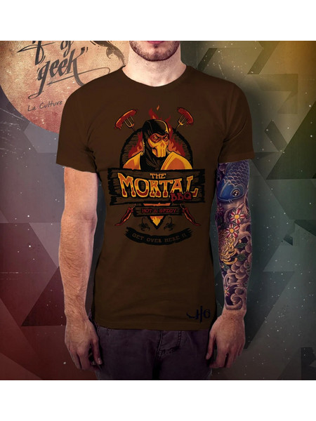HG CREATION - T-Shirt Mortal BBQ (XS)