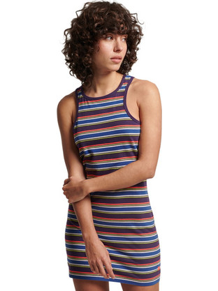 Superdry Mini Καλοκαιρινό Καθημερινό Φόρεμα Πολύχρωμο W8011412A-8UG