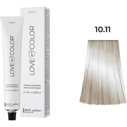 Dott. Solari Love Me+ Color 10.11 Πλατινέ Σαντρέ Έντονο Μόνιμη Βαφή Μαλλιών 100ml