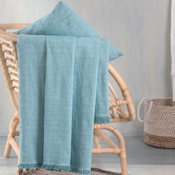 Rythmos Ριχτάρι Τετραθέσιου Καναπέ 180x330 Mauricio Blue