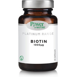 Power Health Platinum Range Biotin 1000μg 30 Κάψουλες