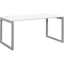 Γραφείο Industrial White (Γκρι σκελετός) 160x80cm