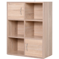 HOMCOM Βιβλιοθήκη 61,5x29,5x80cm 833-586ND