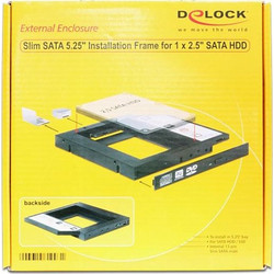 DeLOCK Caddy Frame for 2.5" SATA to SATA III με Ύψος 12.7mm