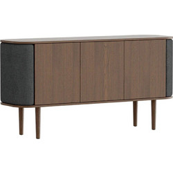 Μπουφές Treasures Horizons S 5775C711-04 150x43x75cm Dark Oak-Dark Grey Umage Ατσάλι,Ξύλο