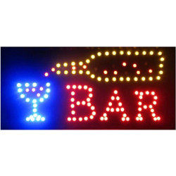 Φωτιζόμενη Διαφημιστική Πινακίδα LED BAR με Εφέ Κίνησης OEM