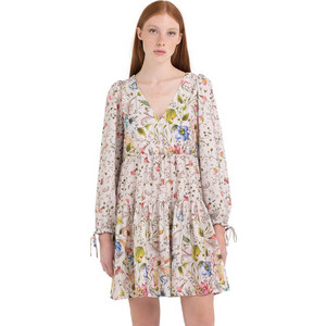Replay Mini Φόρεμα Floral Σατέν W9033.000.73974-010 Replay Mini Φόρεμα Floral Σατέν W9033.000.73974-010