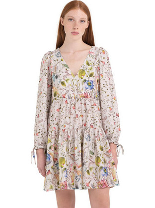 Replay Mini Φόρεμα Floral Σατέν W9033.000.73974-010