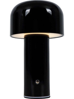 InLight 3036 Πορτατίφ Αφής LED με Μπαταρία Μαύρο Φ12.5xΥ21cm