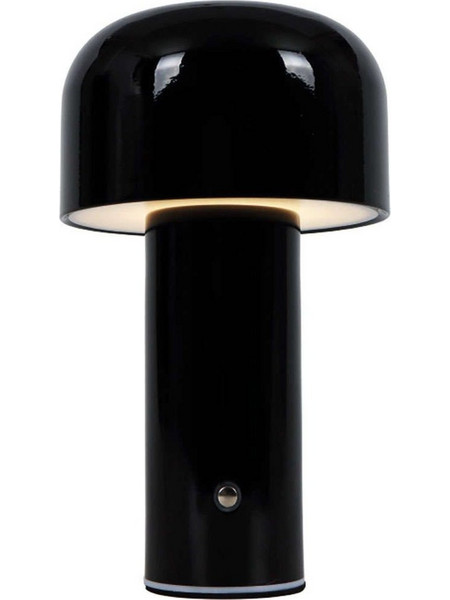 InLight 3036 Πορτατίφ Αφής LED με Μπαταρία Μαύρο Φ12.5xΥ21cm