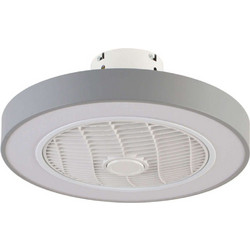 InLight Chilko Ανεμιστήρας Οροφής 50cm 36W με Φως & Τηλεχειριστήριο Γκρι