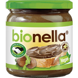 BIONELLA Vegan Επάλειμμα Κακάο - Φουντούκι 400g Rapunzel BIO