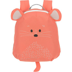 Laessig Tiny About Friends Mouse Σχολική Τσάντα Πλάτης Νηπιαγωγείου Κοραλί