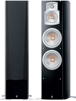 Yamaha NS-777 Ζεύγος Ηχείων Hi-Fi Δαπέδου 100W Black