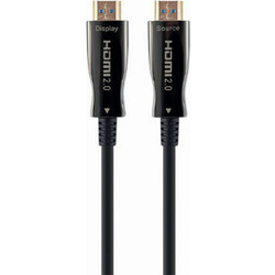 Cablexpert Καλώδιο HDMI 2.0 HDMI Male to HDMI Male 50m Black CCBP-HDMI-AOC-50M-02