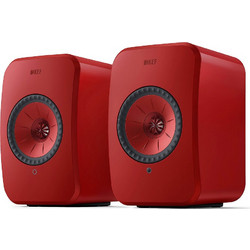 KEF LSX II Αυτοενισχυόμενα Ηχεία με Wi-Fi & Bluetooth 70W Lava Red (Ζεύγος)