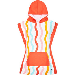 Dock & Bay Squiggle Face Πόντσο Θαλάσσης Microfiber Πολύχρωμο