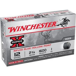 Winchester SuperX Foster Rifled Φυσίγγια Μονόβολα 12Cal 76mm 28gr 5τμχ