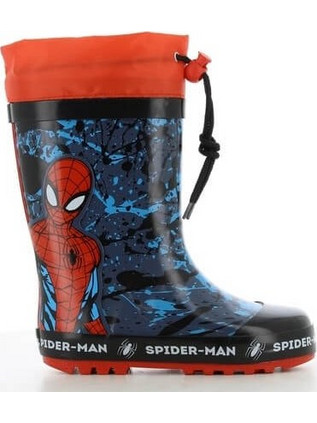 P6960BL Αγορίστικο Γαλοτσάκι Με Γούνα SPIDERMAN Μπλε